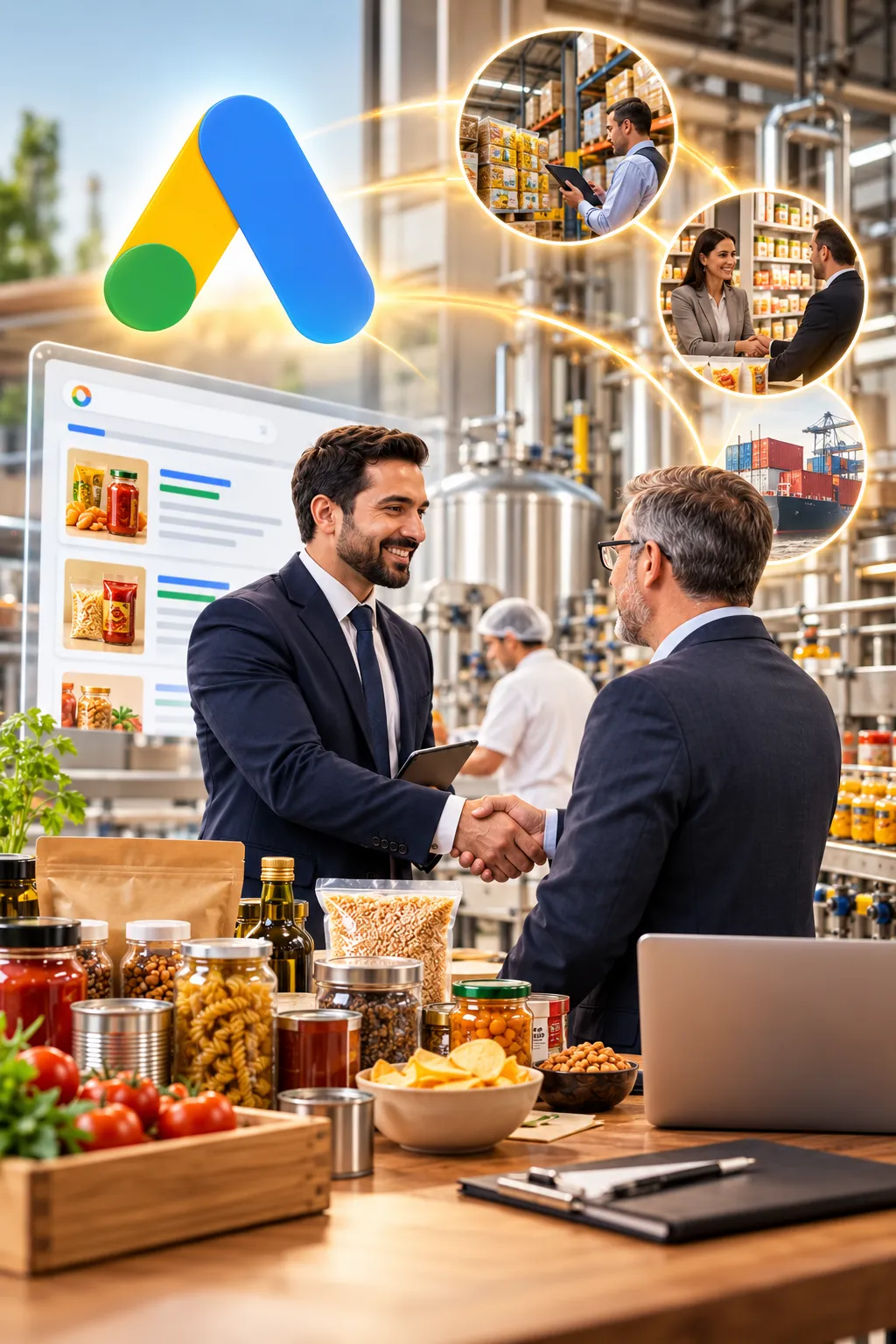 Google Ads Management For Food Manufacturing